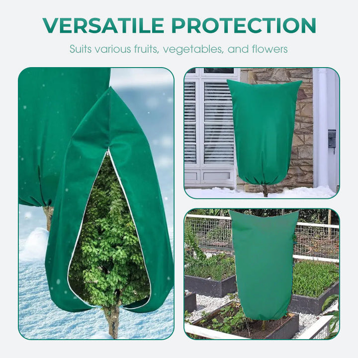 Colverro™ Frost Protection Plant Cover with Zipper and Clear Window