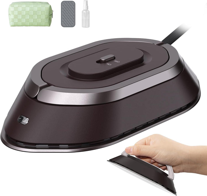 Colverro™ Compact Dual Voltage Travel Iron with Ceramic Soleplate