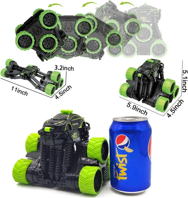 Colverro™ Kids Remote Control Stunt Car with 360° Spin and Six Wheels