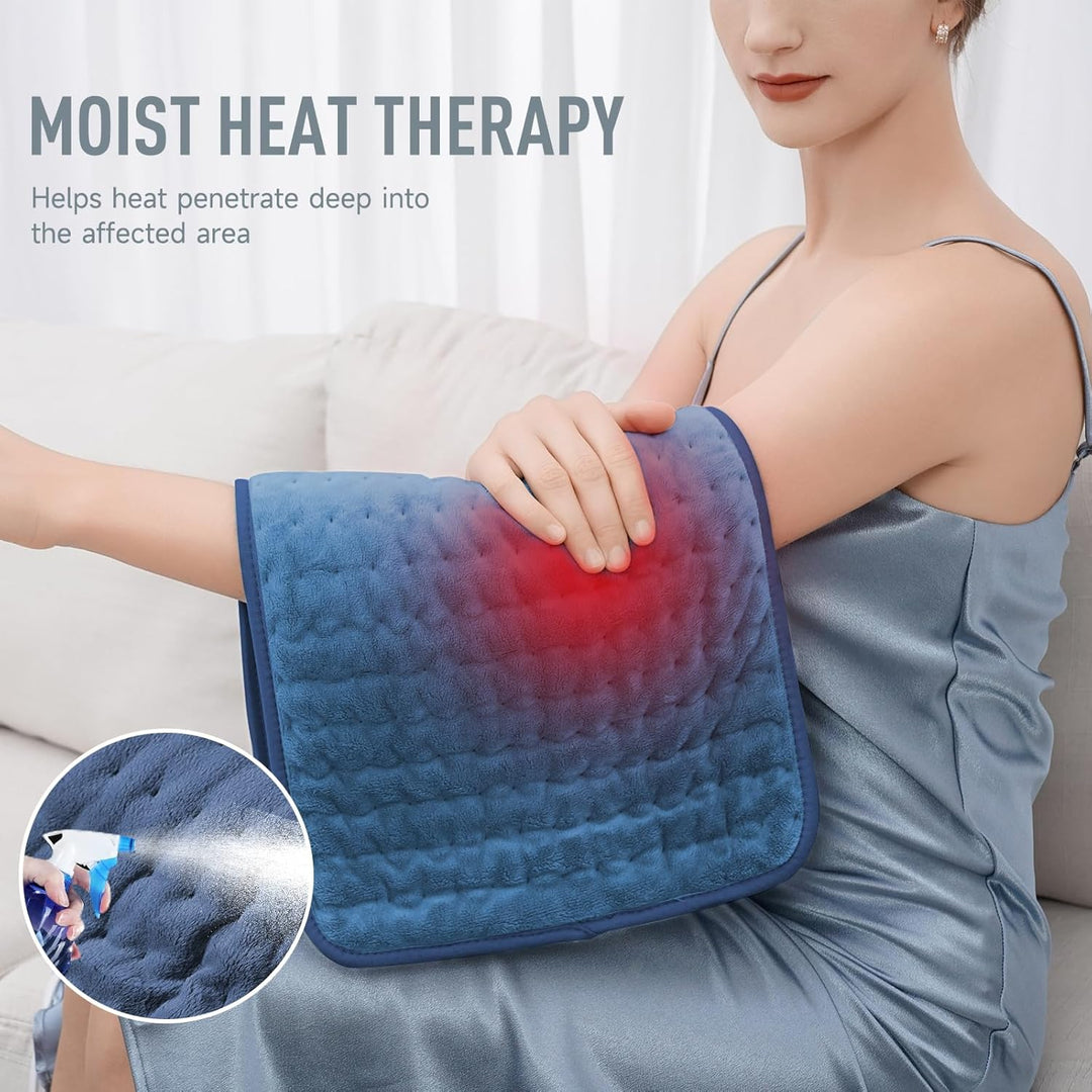 Colverro™ Electric Heating Pad in Soft Flannel with 6 Heat Settings