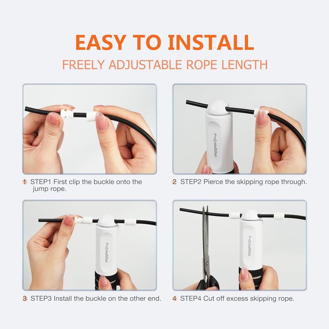 Colverro™ Speed Jump Rope with LED Calorie Counter Display