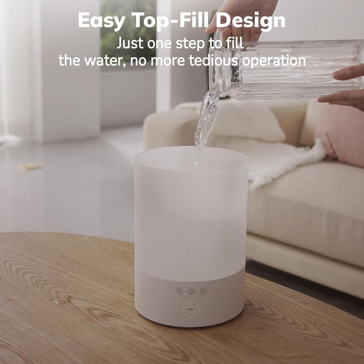 Colverro™ Cool Mist Humidifier with 2.5L Tank and 7-Color Night Light
