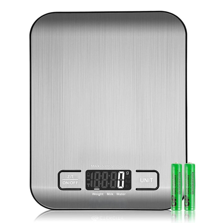 Colverro™ Digital Kitchen Scale with Tare, 5 Units and Backlit LCD