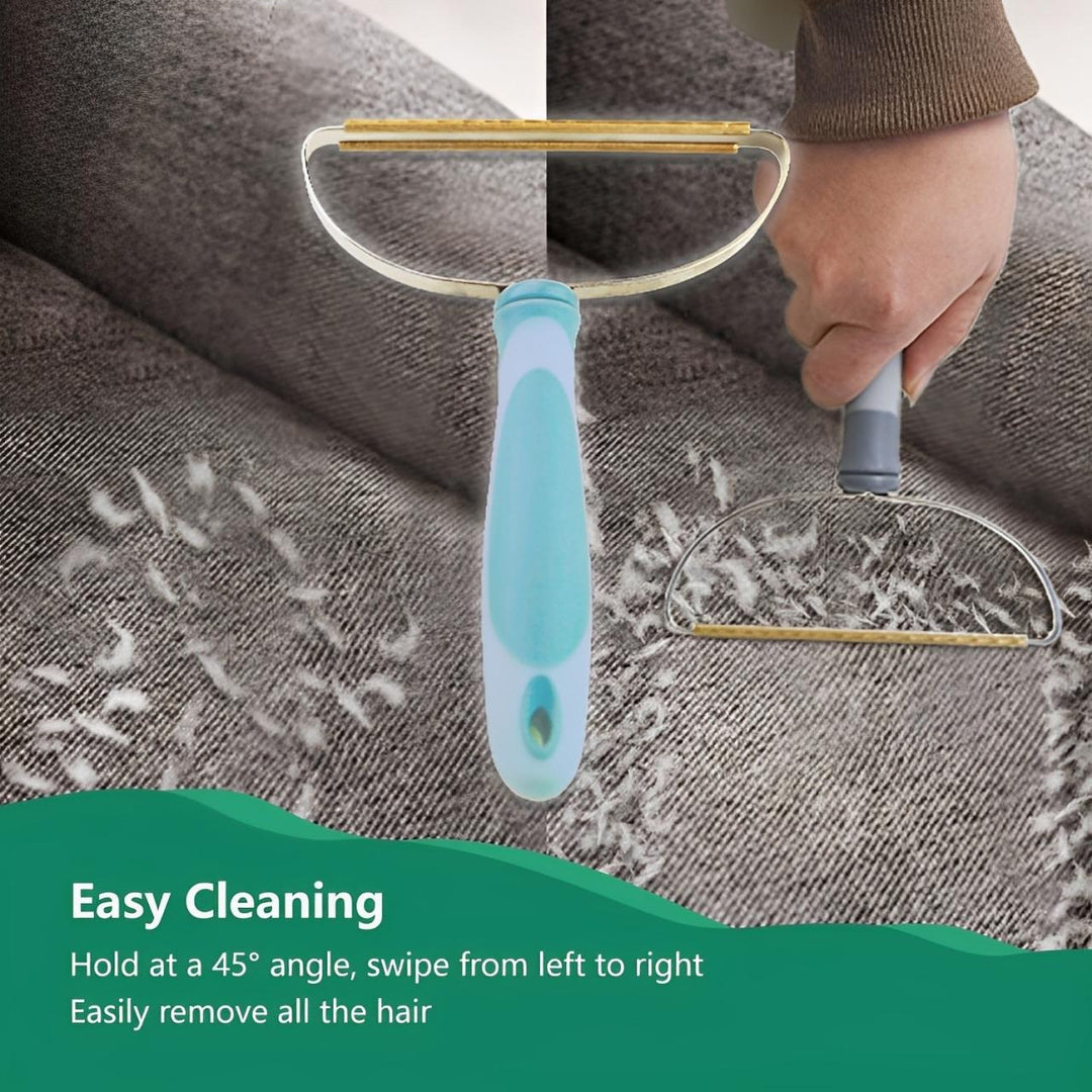 Colverro™ 3-Piece Pet Hair Remover Set with Extendable Carpet Rake