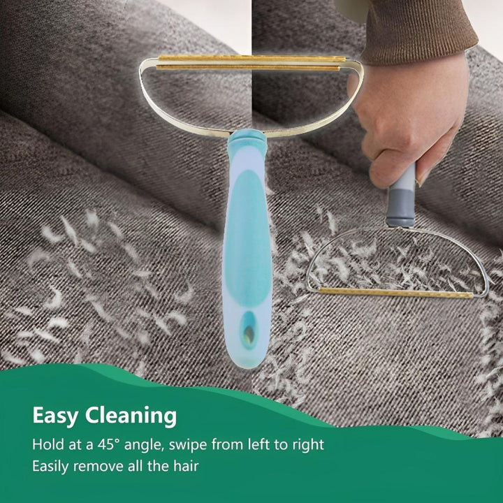 Colverro™ 3-Piece Pet Hair Remover Set with Extendable Carpet Rake