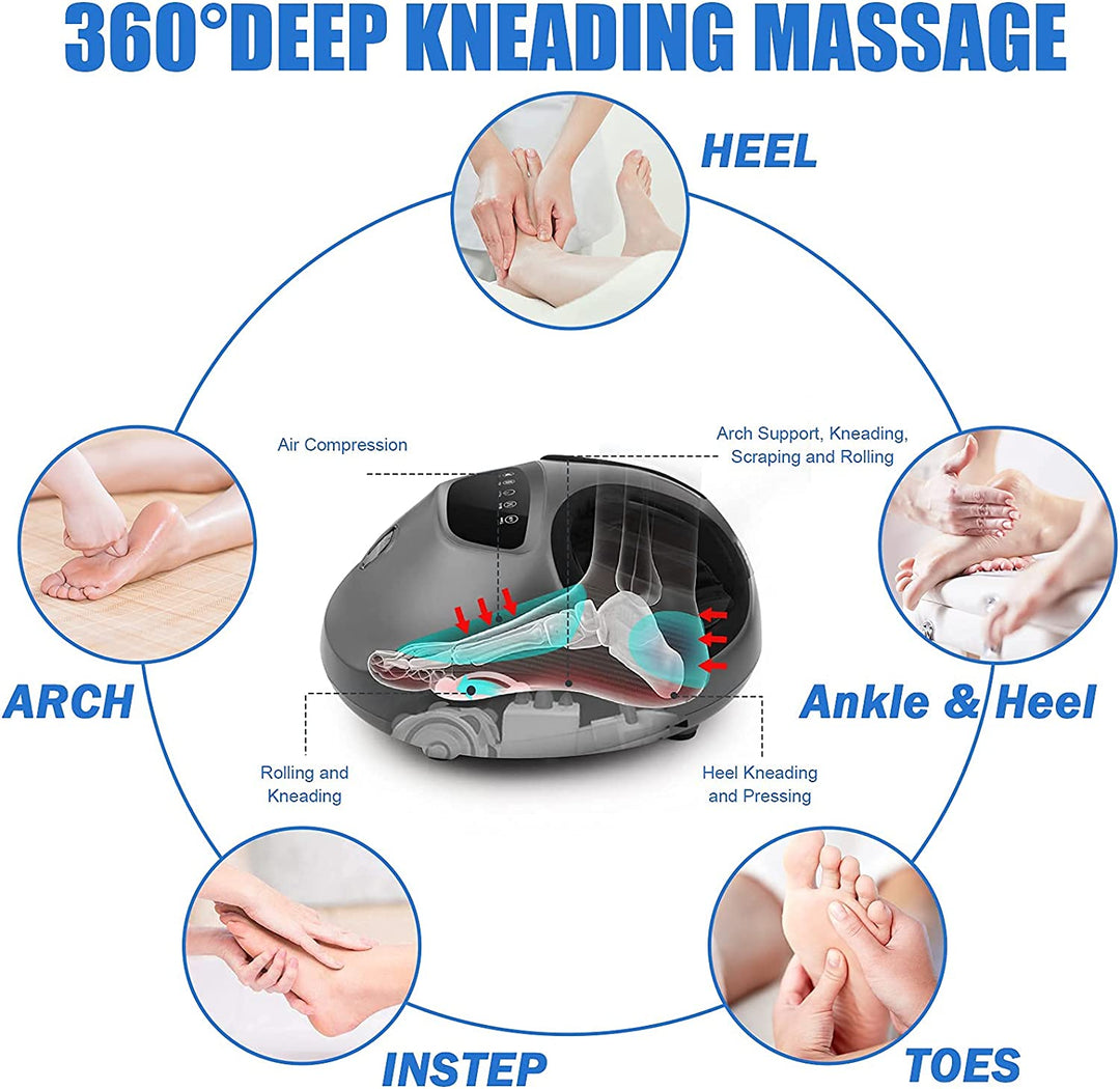 Colverro™ Shiatsu Foot Massager with Heat and Air Compression