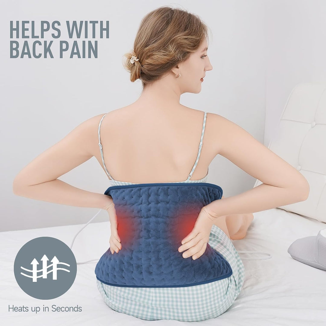 Colverro™ Electric Heating Pad in Soft Flannel with 6 Heat Settings