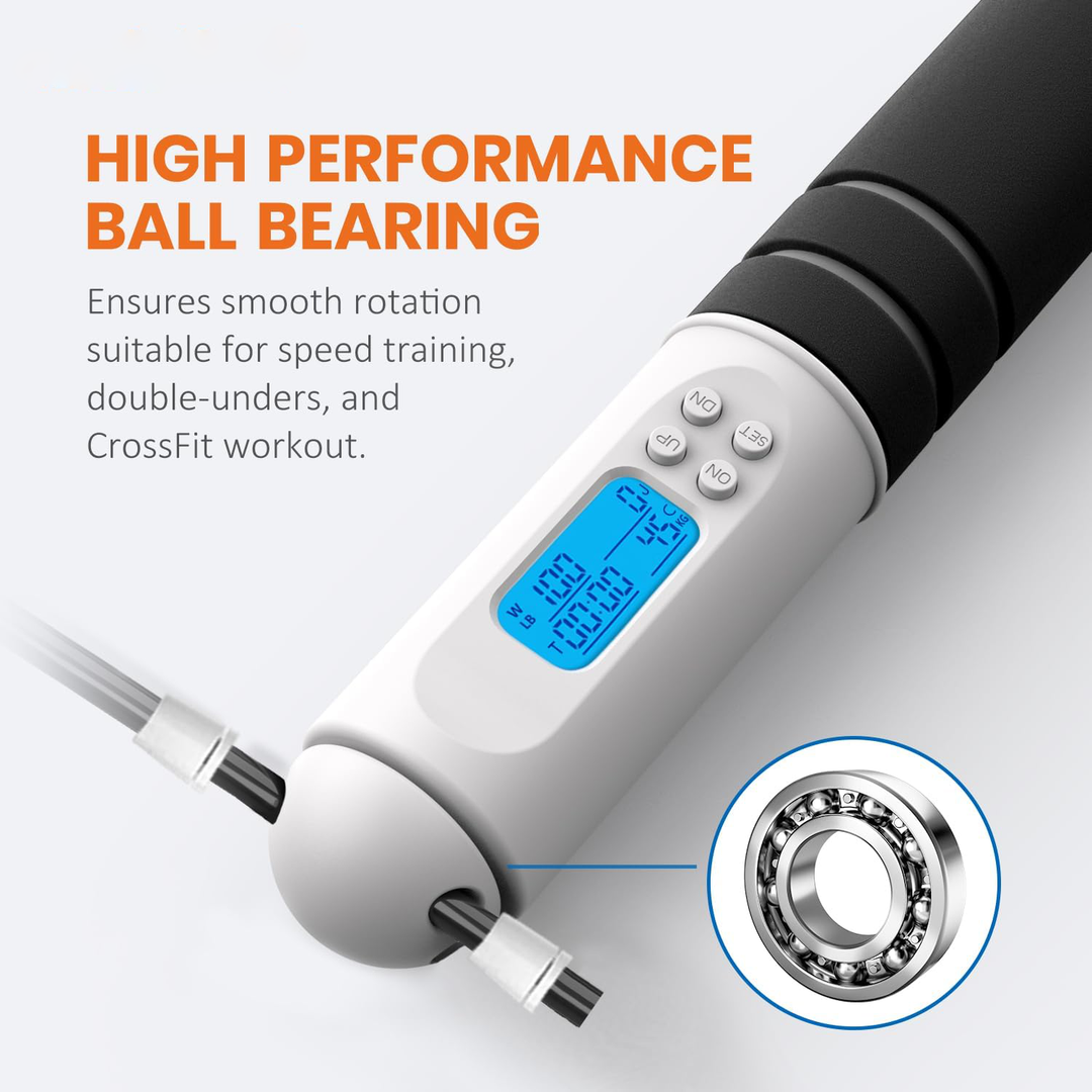 Colverro™ Speed Jump Rope with LED Calorie Counter Display