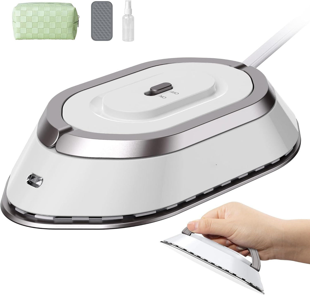 Colverro™ Compact Dual Voltage Travel Iron with Ceramic Soleplate