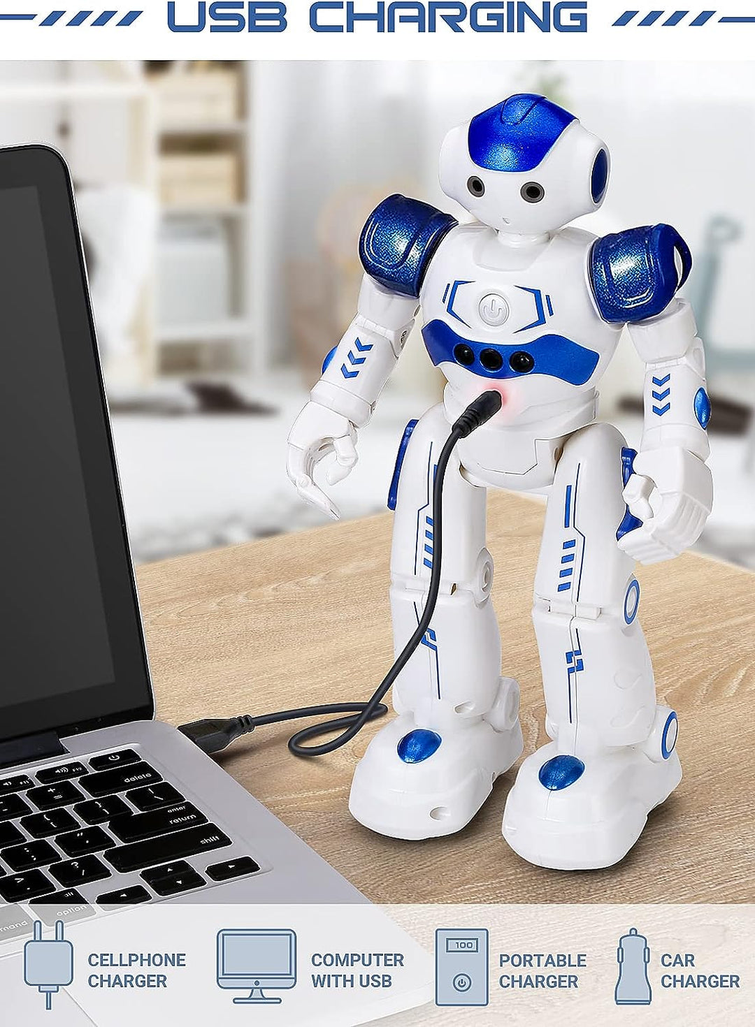Colverro™ Programmable Remote Control Robot with Gesture Control