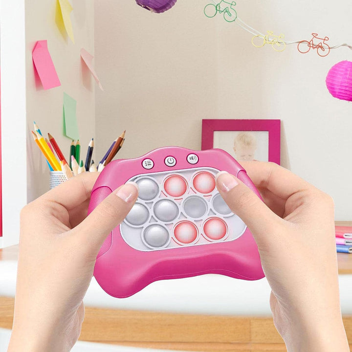 Colverro™ Light-Up Bubble Pop Game Console – Handheld Fidget Toy