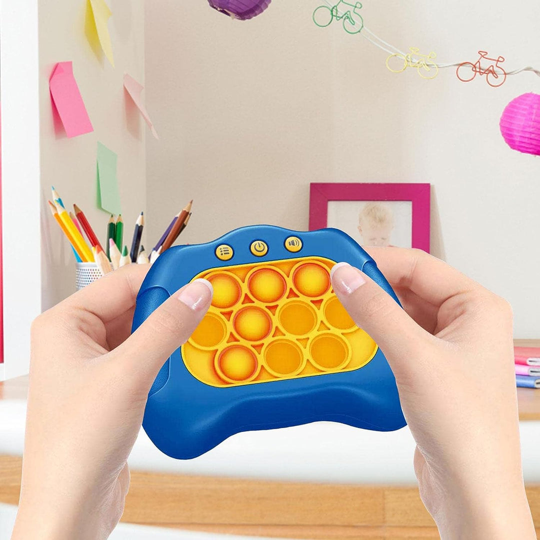 Colverro™ Light-Up Bubble Pop Game Console – Handheld Fidget Toy