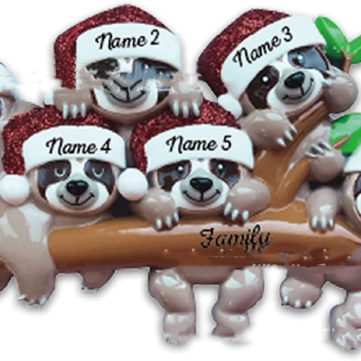 Colverro™ Personalized Acrylic Family Christmas Ornament with Koalas