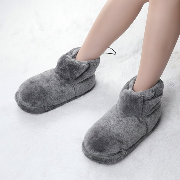 Colverro™ USB Heated Slippers with Soft Plush for Toasty Warm Feet