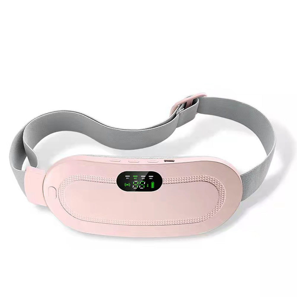 Pink heated waist belt with digital display