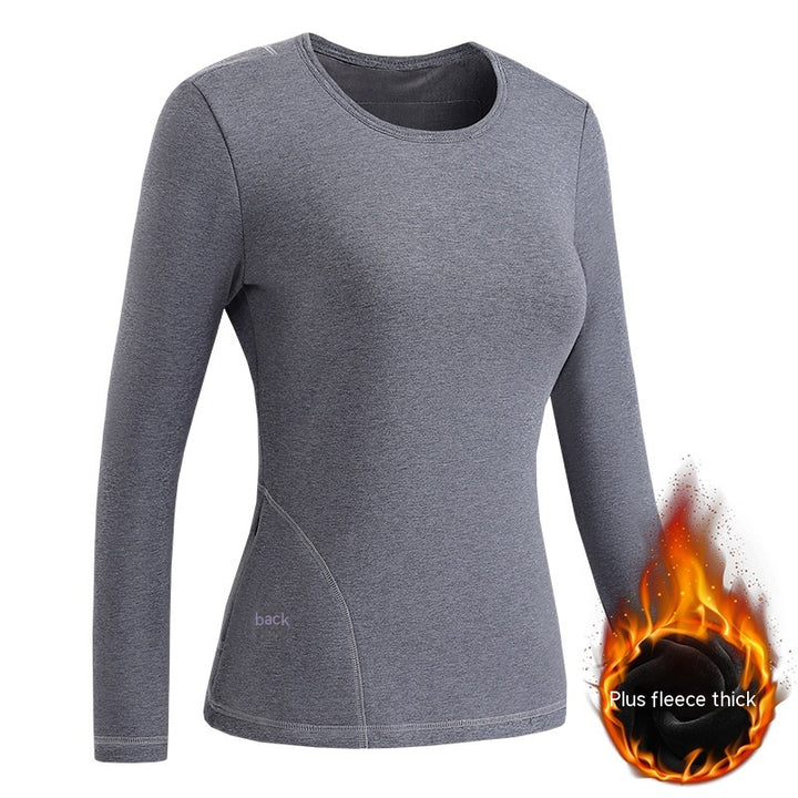 Black heated thermal underwear set with USB cable