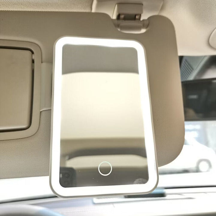 Colverro™ Lighted LED Car Visor Mirror with Dimmable Brightness