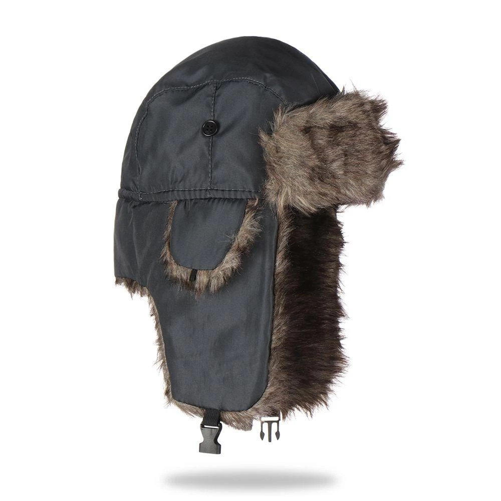 Colverro™ Faux Fur Aviator Hat with Earflaps for Bitter Cold Days