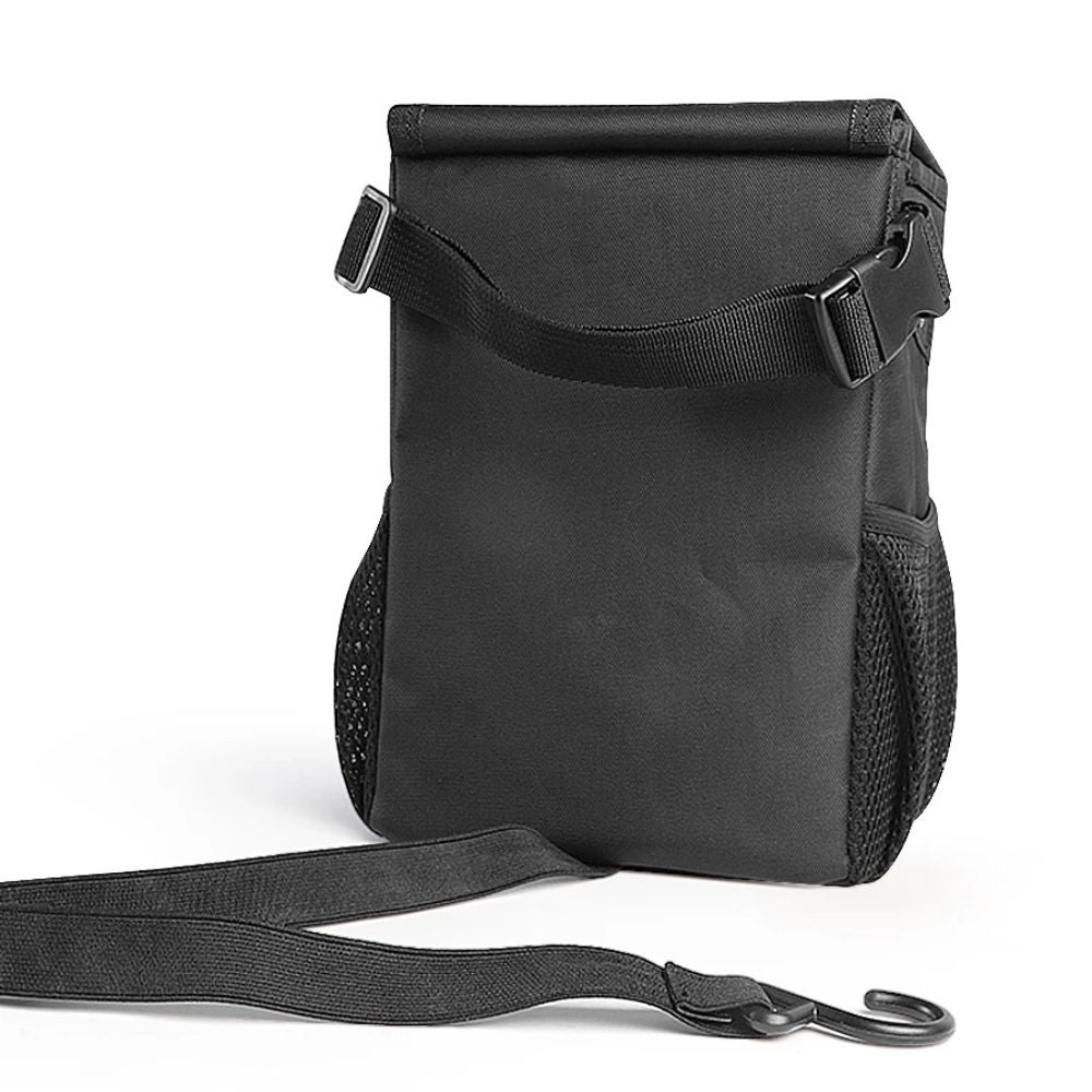 Colverro™ Hanging Waterproof Car Trash Can with Lid and Storage Pockets