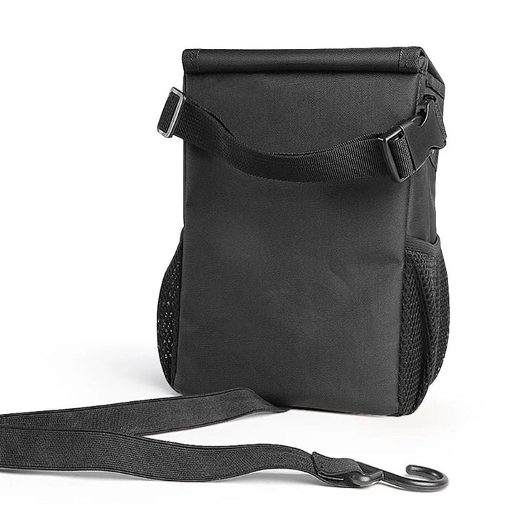 Colverro™ Hanging Waterproof Car Trash Can with Lid and Storage Pockets