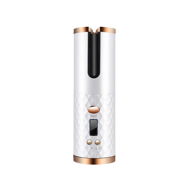 Colverro™ Cordless Automatic Hair Curler with Ceramic Chamber and Timer