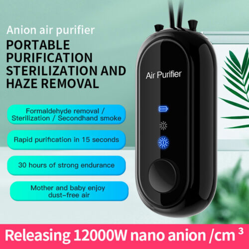Colverro™ Wearable Mini Air Purifier Necklace with USB Charging