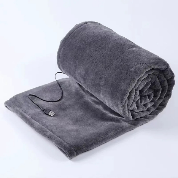 Colverro™ Cordless USB Heated Throw for Couch, Office &amp; Travel