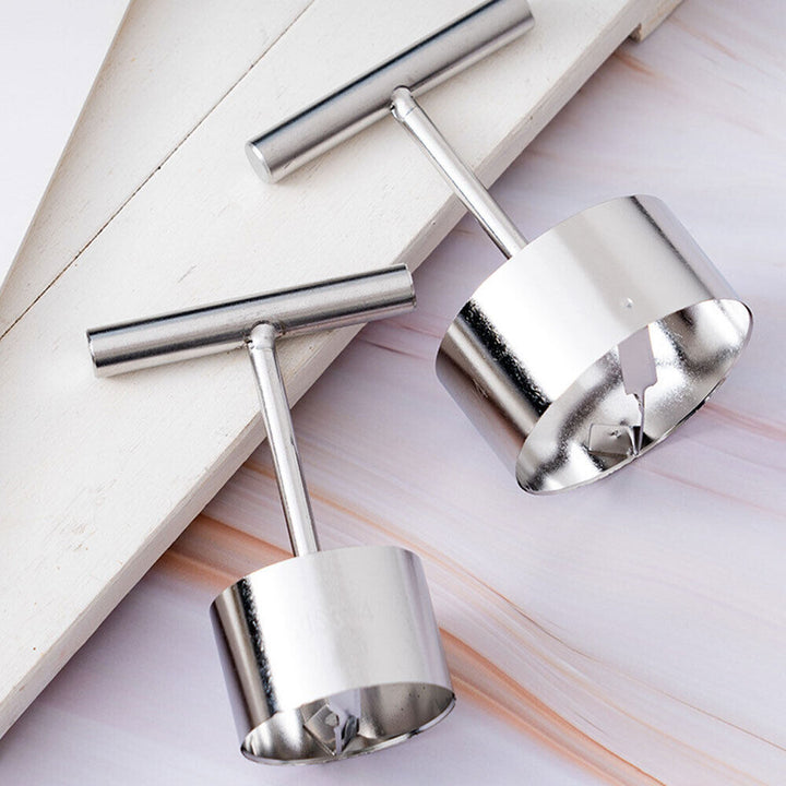 Colverro™ Stainless Steel Twin-Blade Apple and Pear Corer Tool