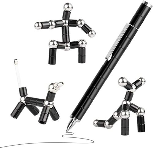 Colverro™ Magnetic Fidget Pen with Stylus Tip and Build-Your-Own Shapes