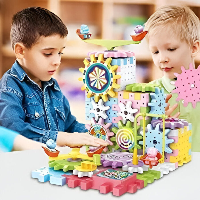 Colverro™ Motorized Gear Building Blocks Set for Curious Young Builders