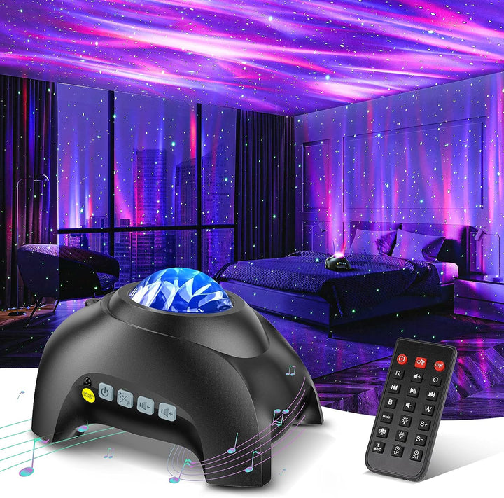 Colverro™ Aurora Northern Lights Projector with Bluetooth Speaker
