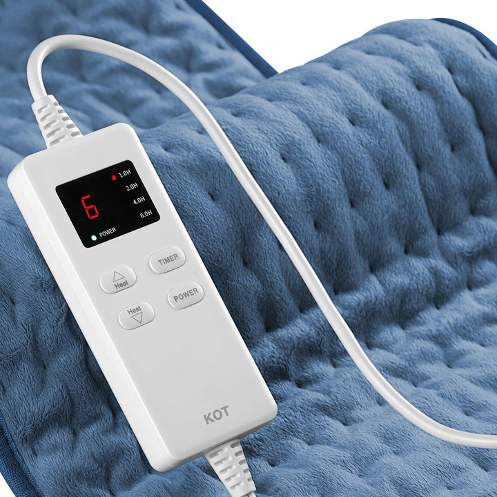 Colverro™ Electric Heating Pad in Soft Flannel with 6 Heat Settings