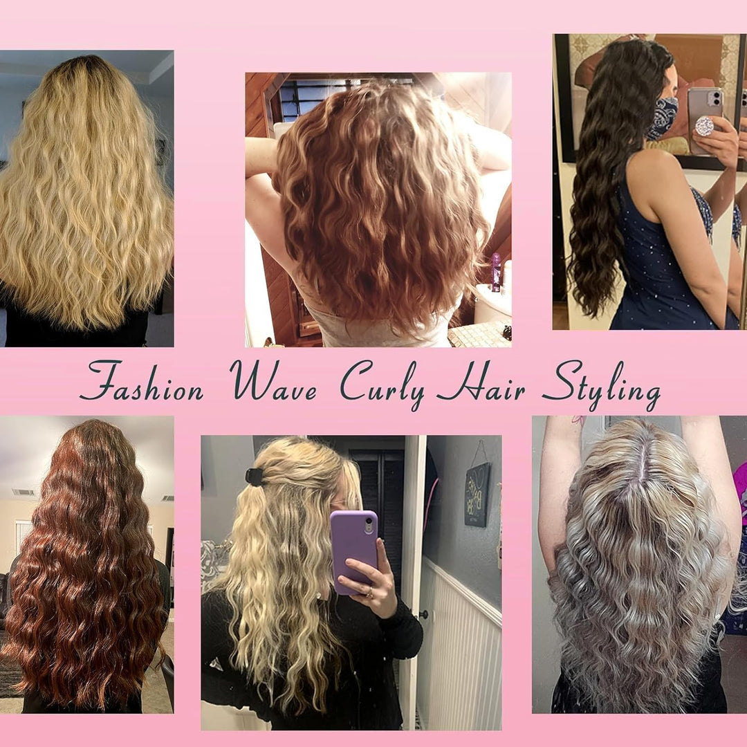 Colverro™ 3 Barrel Curling Iron Hair Waver with LCD and Ceramic Coating