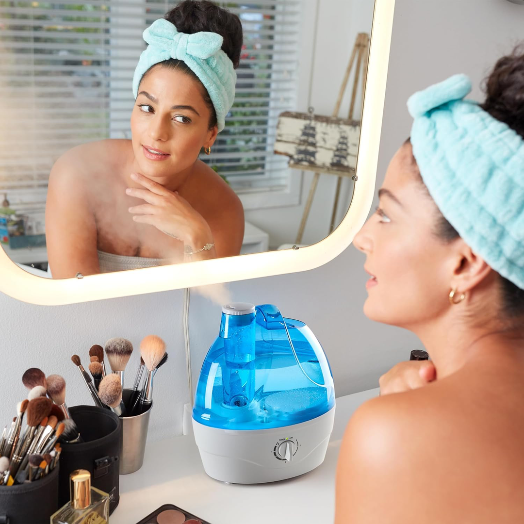 Colverro™ Ultra-Quiet Cool Mist Humidifier with 2.2L Tank and 360° Nozzle