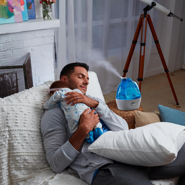 Colverro™ Ultra-Quiet Cool Mist Humidifier with 2.2L Tank and 360° Nozzle