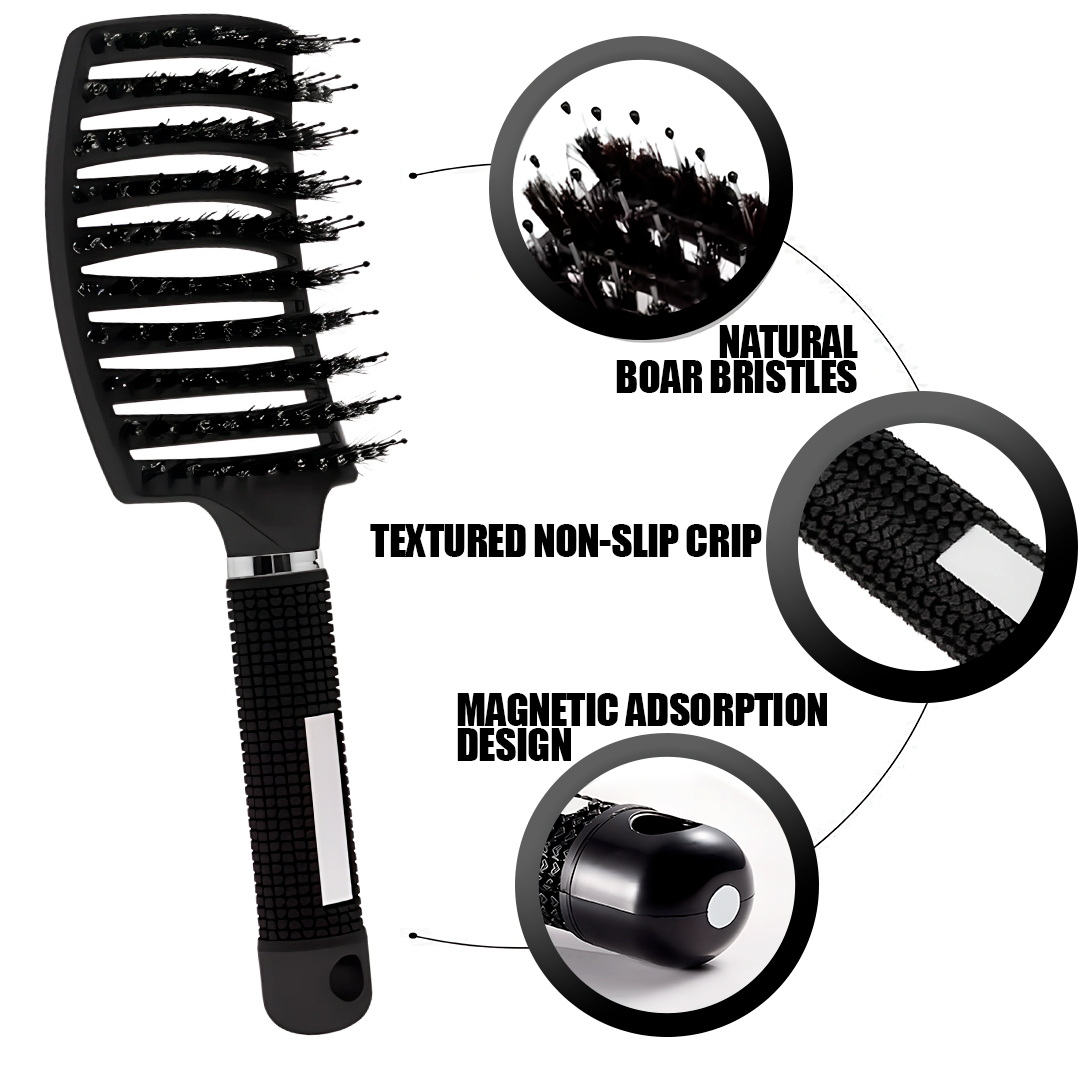 Colverro™ Detangling Hair Brush for Gentle, Pain-Free Knot Removal