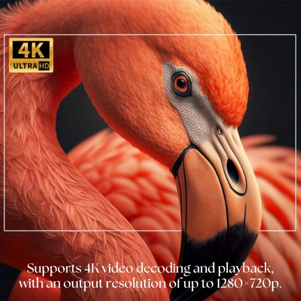Colverro™ Smart 4K Projector with 180° Swivel Stand and Bluetooth Sound