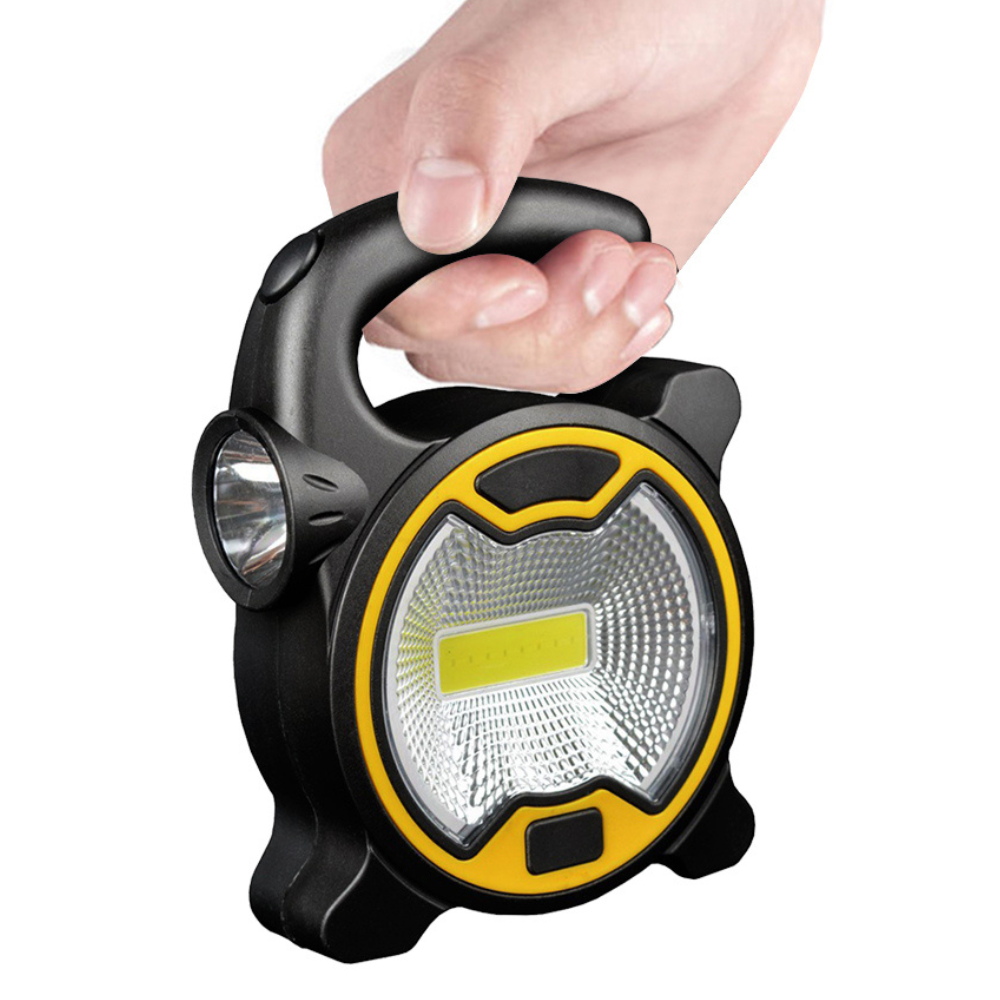 Colverro™ Portable COB LED Work Light with Handle and Two Modes