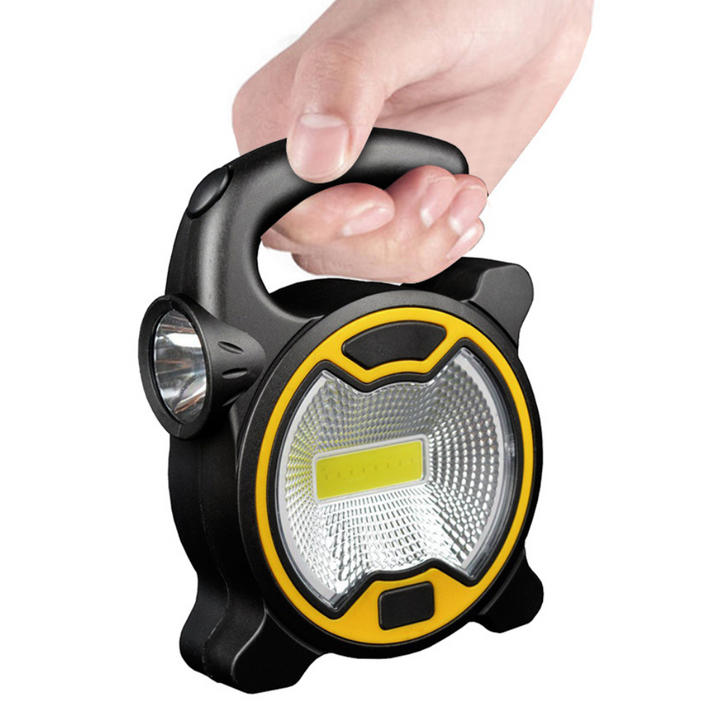 Colverro™ Portable COB LED Work Light with Handle and Two Modes