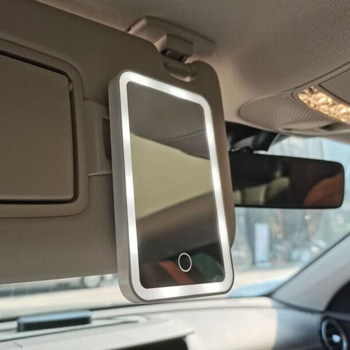 Colverro™ Lighted LED Car Visor Mirror with Dimmable Brightness