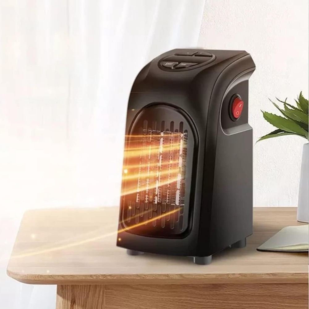 Colverro™ Plug-In Wall Outlet Fan Heater with PTC Thermostat