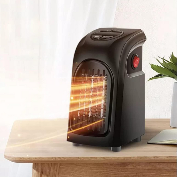 Colverro™ Plug-In Wall Outlet Fan Heater with PTC Thermostat