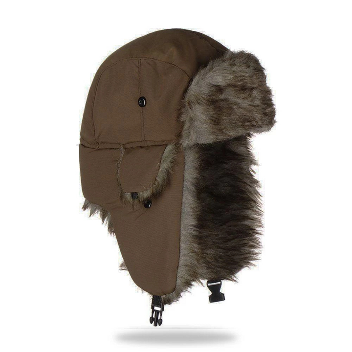 Colverro™ Faux Fur Aviator Hat with Earflaps for Bitter Cold Days