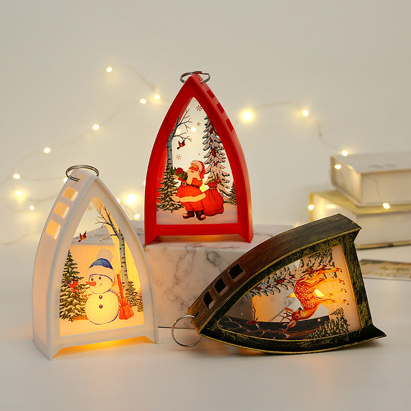 Colverro™ Hand-Painted LED Christmas Figures – Santa, Snowman and Reindeer