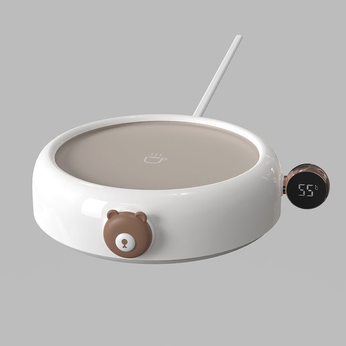 Colverro Cute Bear Mug Warmer with Display and Matching Cup