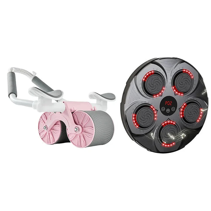 Colverro™ Wall-Mounted Music Boxing Machine with Bluetooth and Lights