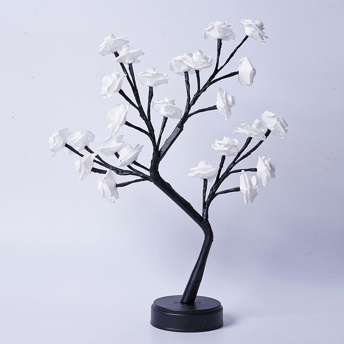 Colverro Rose Tree Table Lamp with Bendable Branches