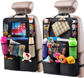 Colverro™ Car Backseat Organizer 2-Pack with Tablet Holder and 9 Pockets
