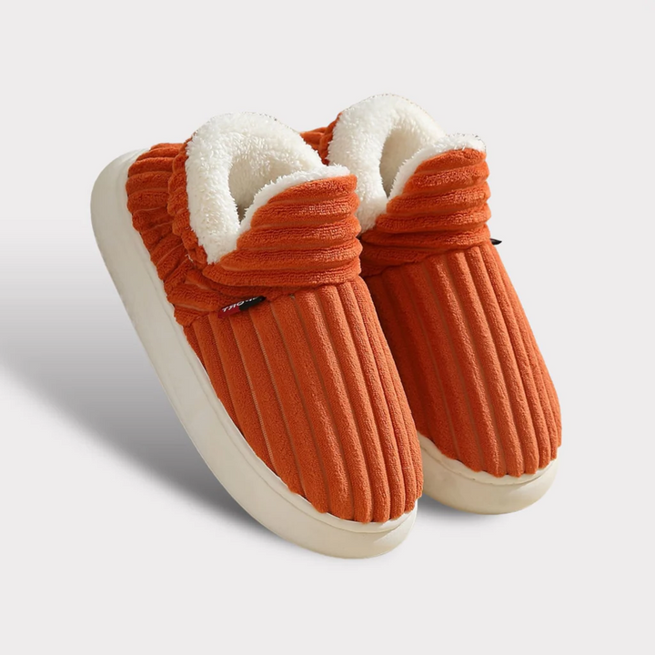 Colverro™ Fuzzy Fleece Slippers with Thick Cushioned Non-Slip Sole