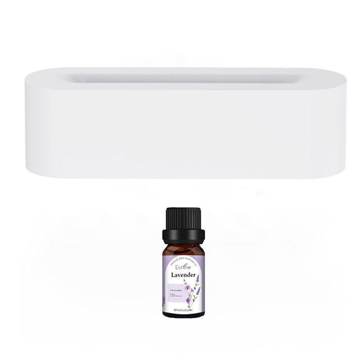 Flame Diffuser with 7 Colors and Essential Oil Set, Cool Mist